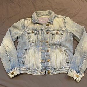 Gap Jean Jacket with custom embroidery